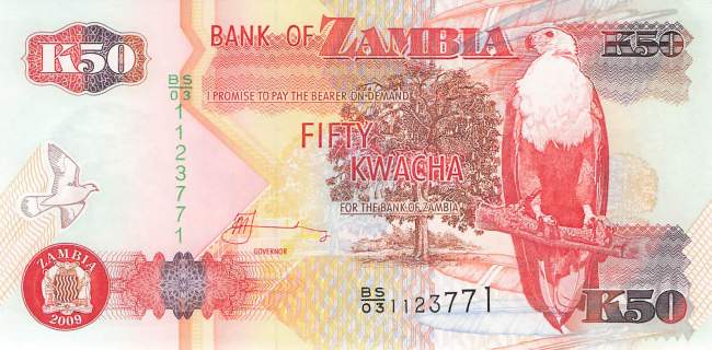 50 Kwacha 2009